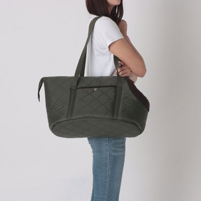 DOG MEDIUM QUILTED CARRIER （olive）｜詳細画像