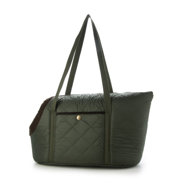 DOG MEDIUM QUILTED CARRIER （olive）