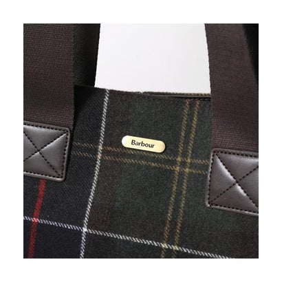 Barbour トートバッグ Turnberry LBA0424 チェック （OL91/グリーン他）｜詳細画像