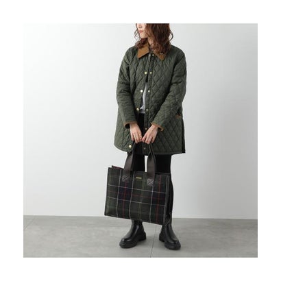 Barbour トートバッグ Turnberry LBA0424 チェック （OL91/グリーン他）｜詳細画像