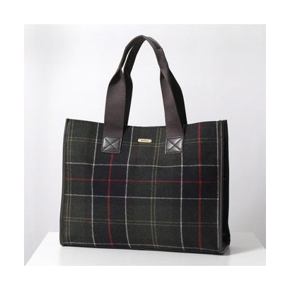 Barbour トートバッグ Turnberry LBA0424 チェック （OL91/グリーン他）｜詳細画像