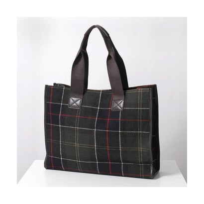 Barbour トートバッグ Turnberry LBA0424 チェック （OL91/グリーン他）｜詳細画像