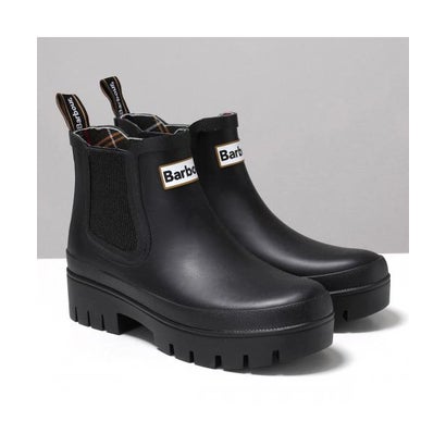 バブアー Barbour Barbour レインブーツ Halton LRF0100 サイドゴア （BK11/BLACK）｜詳細画像