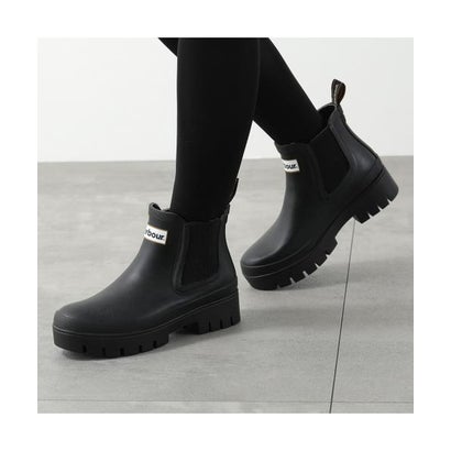 バブアー Barbour Barbour レインブーツ Halton LRF0100 サイドゴア （BK11/BLACK）｜詳細画像