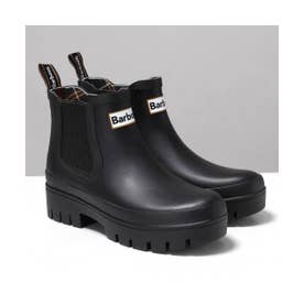 レインブーツ Halton LRF0100 サイドゴア （BK11/BLACK）