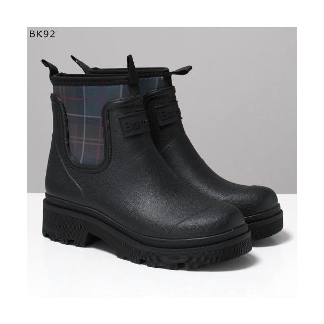 レインブーツ Cynthia LRF0144  チェルシーブーツ （BK92/BLACK）