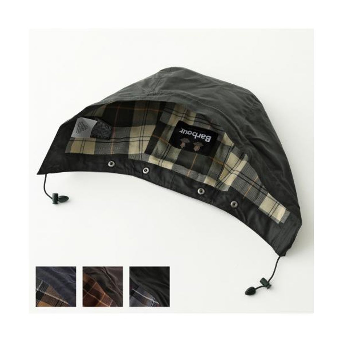 バブアー Barbour Barbour フードパーツ MHO0004 WAXED COTTON HOOD