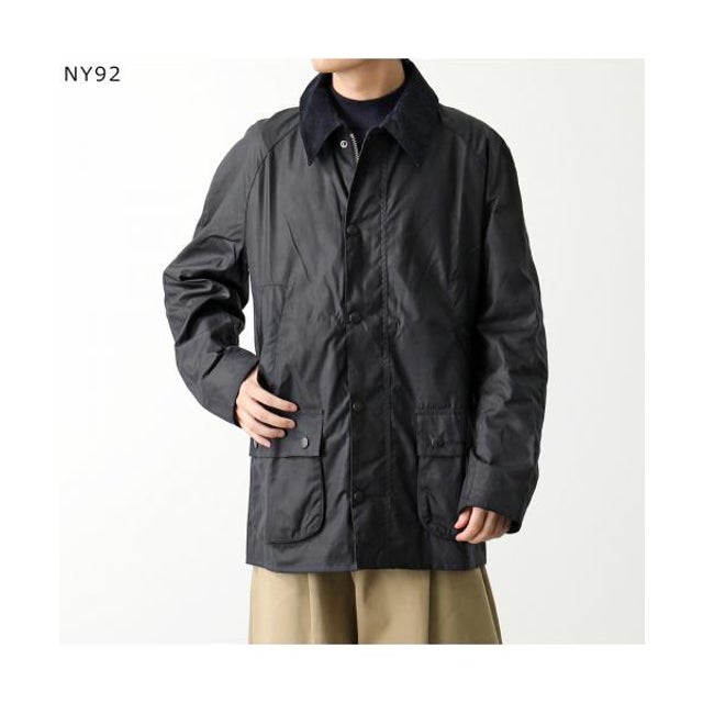 ワックスジャケット ASHBY アシュビー MWX0339 （NY92/ダークネイビー）