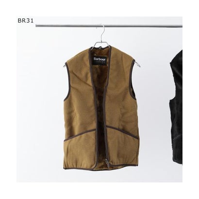 バブアー Barbour Barbour ライナー MLI0004 WARM PILE WAISTCOAT ZIP IN LINER （BK11/BLACK/ブラック）｜詳細画像
