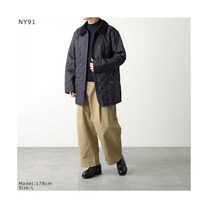バブアー Barbour Barbour キルティング ジャケット MQU0001 LIDDESDALE QUILTED （BK91/ブラック）｜詳細画像