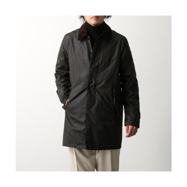× BARACUTA ワックスコート BRCPS1157 UT2743 （634/OLIVE/カーキ）