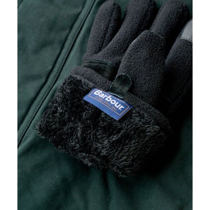 バブアー Barbour barbour coalford fleece glove / MGL0108 （ブラック）｜詳細画像
