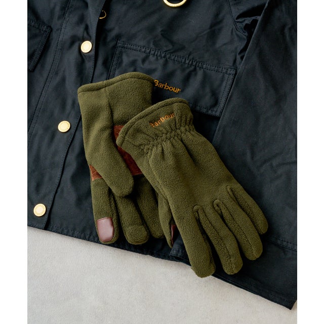 barbour coalford fleece glove / MGL0108 （オリーブ）