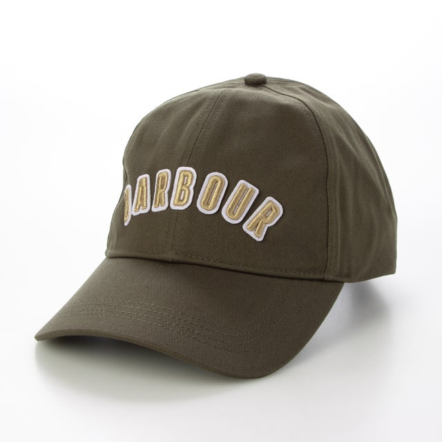 barbour campbell sports cap （グリーン）