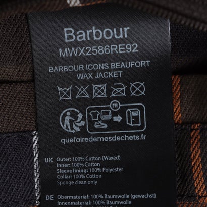 ICONS BEAUFORT WAX JACKET （bordeaux）｜詳細画像