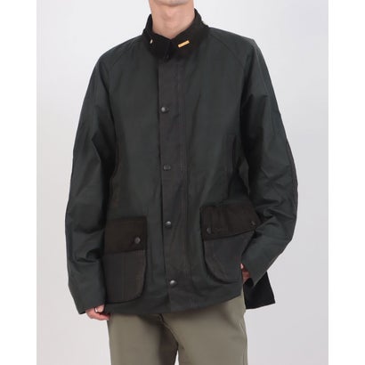 バブアー Barbour ICONS PATCH BEDALE WAX JACKET （sage）｜詳細画像