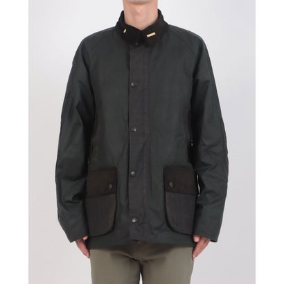 バブアー Barbour ICONS PATCH BEDALE WAX JACKET （sage）｜詳細画像