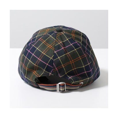 Barbour × Paul Smith キャップ MHA0995 タータンチェック （TN11/カーキ他）｜詳細画像