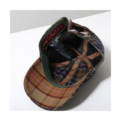 Barbour × Paul Smith キャップ MHA0995 タータンチェック （TN11/カーキ他）｜詳細画像