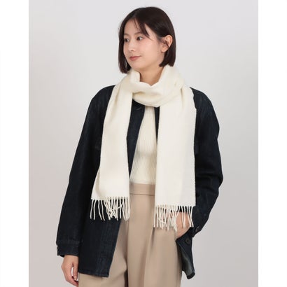 バブアー Barbour barbour lambswool woven scarf マフラー ユニセックス ギフト （クリーム）｜詳細画像