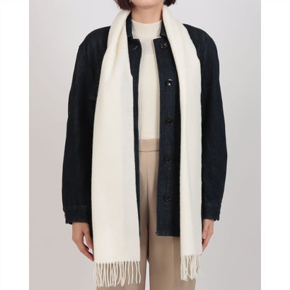 バブアー Barbour barbour lambswool woven scarf マフラー ユニセックス ギフト （クリーム）｜詳細画像