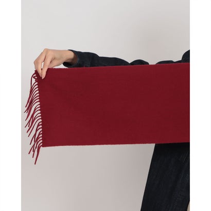 バブアー Barbour barbour plain lambswool scarf マフラー ユニセックス ギフト （レッド）｜詳細画像