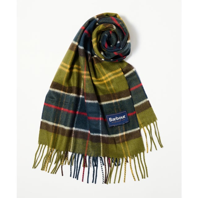 ≪CassetteChart限定展開≫barbour yaxley tartan scarf 195cm*35cm / USC0324 （その他2）