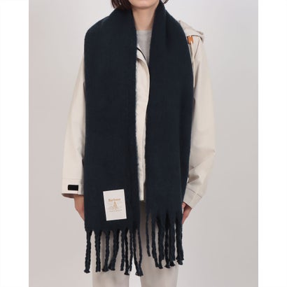 バブアー Barbour barbour marie scarf / barbour ellison scarf 180cm*38cm /LSC0460/LSC0458 （ネイビー）｜詳細画像