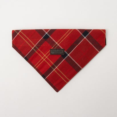 TARTAN DOG BANDANA （cardinal tartan）｜詳細画像