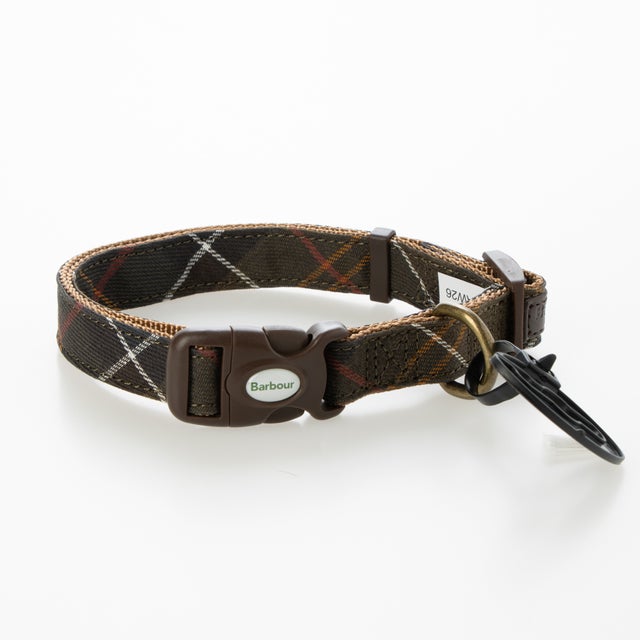 TARTAN & WEBBING DOG COLLAR （classic tartan）