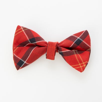 TARTAN DOG BOW TIE （cardinal tartan）｜詳細画像