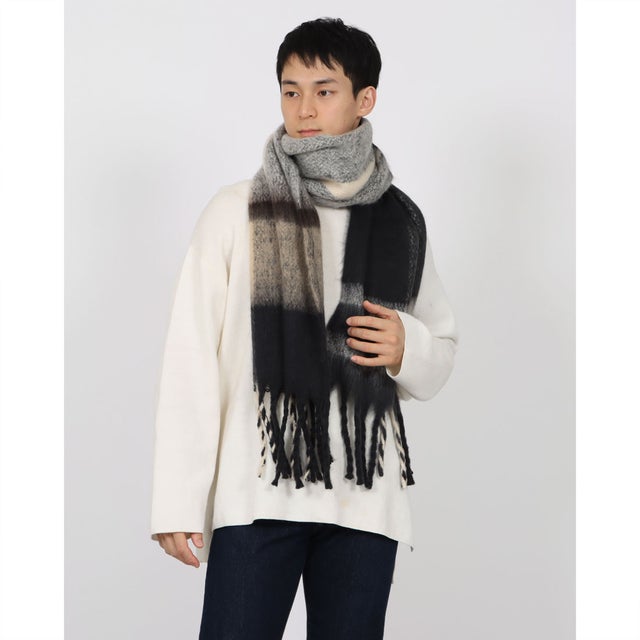 barbour isla tartan boucle scarf （その他5）