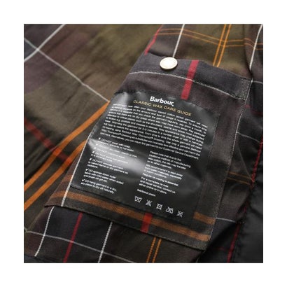 Barbour ジャケット ICONS QUILTED SPEY WAX JACKET LWX1580 （BK71/ブラック）｜詳細画像