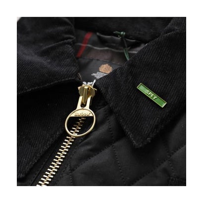 Barbour ジャケット ICONS QUILTED SPEY WAX JACKET LWX1580 （BK71/ブラック）｜詳細画像