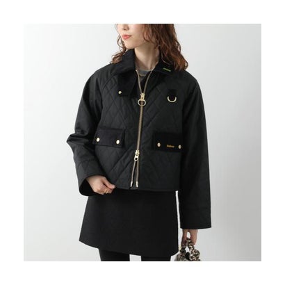 Barbour ジャケット ICONS QUILTED SPEY WAX JACKET LWX1580 （BK71/ブラック）｜詳細画像