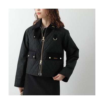 Barbour ジャケット ICONS QUILTED SPEY WAX JACKET LWX1580 （BK71/ブラック）｜詳細画像
