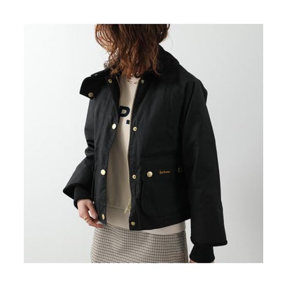 Barbour ワックス ジャケット CROPPED BEADNEL LWX1403 （BK71/ブラック）｜詳細画像