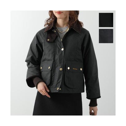 Barbour ワックス ジャケット CROPPED BEADNEL LWX1403 （BK71/ブラック）｜詳細画像