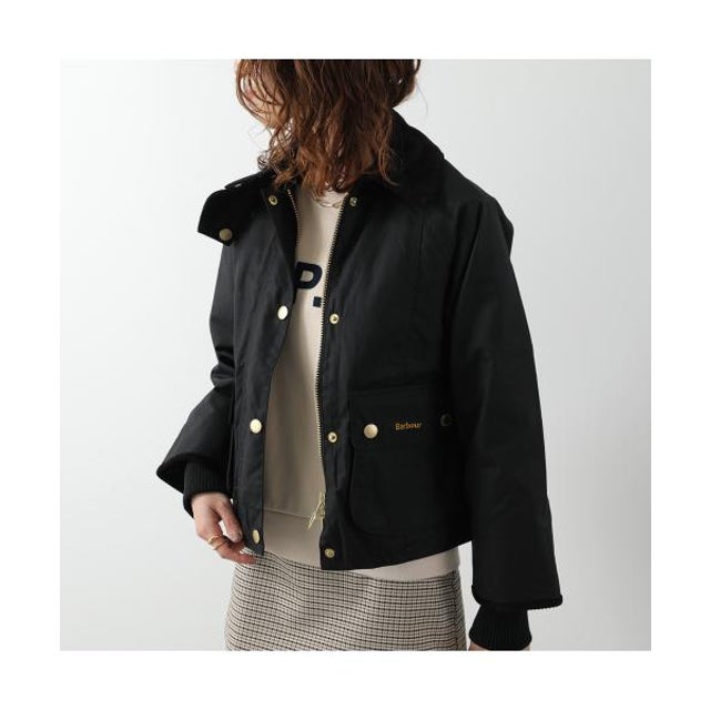 ワックス ジャケット CROPPED BEADNEL LWX1403 （BK71/ブラック）