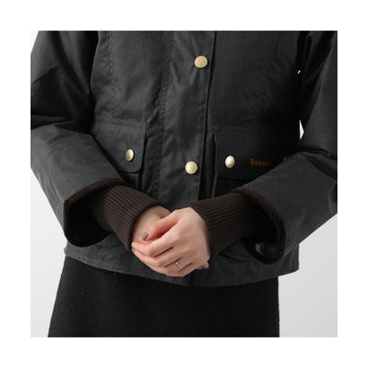 Barbour ワックス ジャケット CROPPED BEADNEL LWX1403 （NY92/ブラック）｜詳細画像