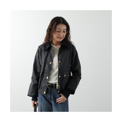 Barbour ワックス ジャケット CROPPED BEADNEL LWX1403 （NY92/ブラック）｜詳細画像