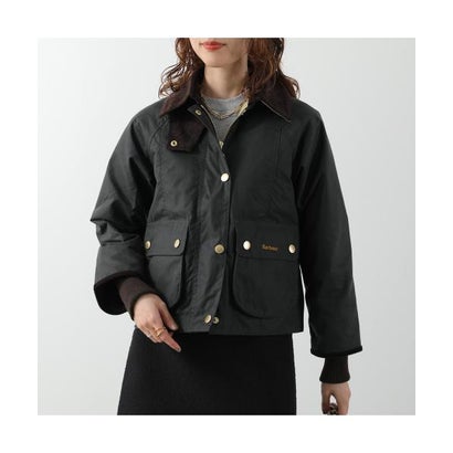Barbour ワックス ジャケット CROPPED BEADNEL LWX1403 （SG51/カーキ）｜詳細画像