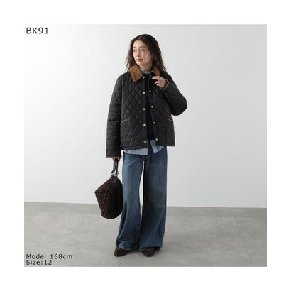 バブアー Barbour Barbour ジャケット ICONS CROPPED LIDDESDALE QUILTED LQU1851 （BE72/ベージュ）｜詳細画像