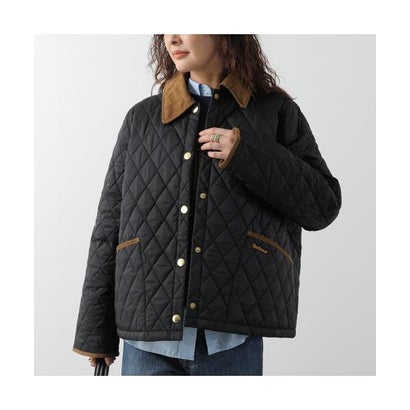 バブアー Barbour Barbour ジャケット ICONS CROPPED LIDDESDALE QUILTED LQU1851 （BE72/ベージュ）｜詳細画像