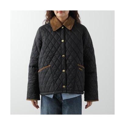 バブアー Barbour Barbour ジャケット ICONS CROPPED LIDDESDALE QUILTED LQU1851 （BK91/ブラック）｜詳細画像