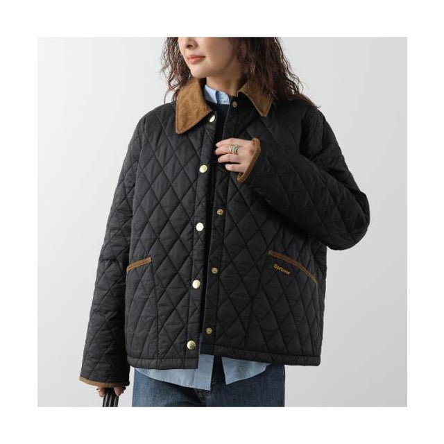 ジャケット ICONS CROPPED LIDDESDALE QUILTED LQU1851 （BK91/ブラック）