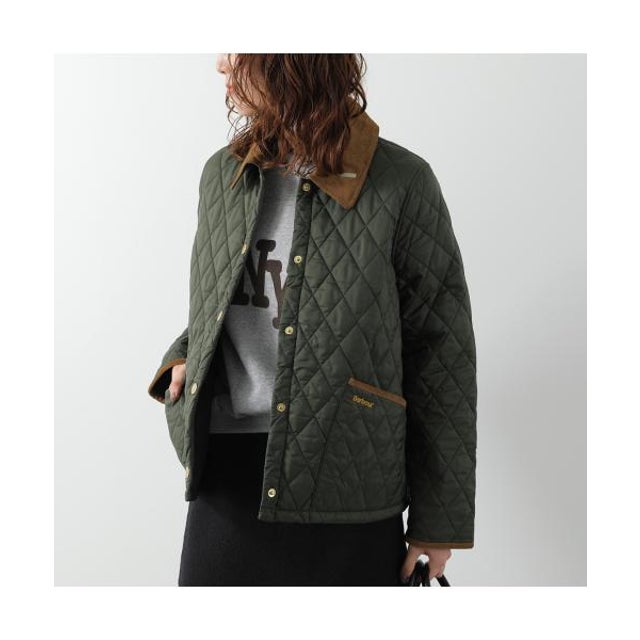 ジャケット ICONS CROPPED LIDDESDALE QUILTED LQU1851 （OL74/カーキ）
