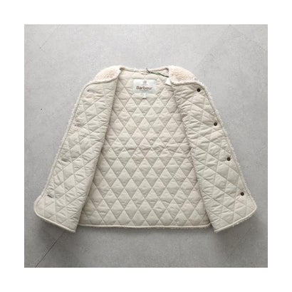 バブアー Barbour Barbour ボアベスト BOWES FLEECE GILET LGI0228 （CR11/アイボリー）｜詳細画像