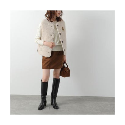 バブアー Barbour Barbour ボアベスト BOWES FLEECE GILET LGI0228 （CR11/アイボリー）｜詳細画像