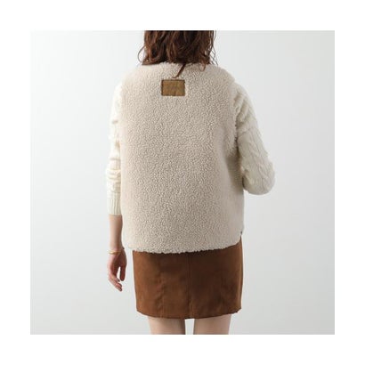 バブアー Barbour Barbour ボアベスト BOWES FLEECE GILET LGI0228 （CR11/アイボリー）｜詳細画像